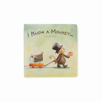 Jellycat I Know A Monkey Books UK | 71546INCO